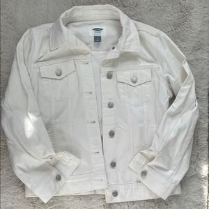 White Denim Jacket